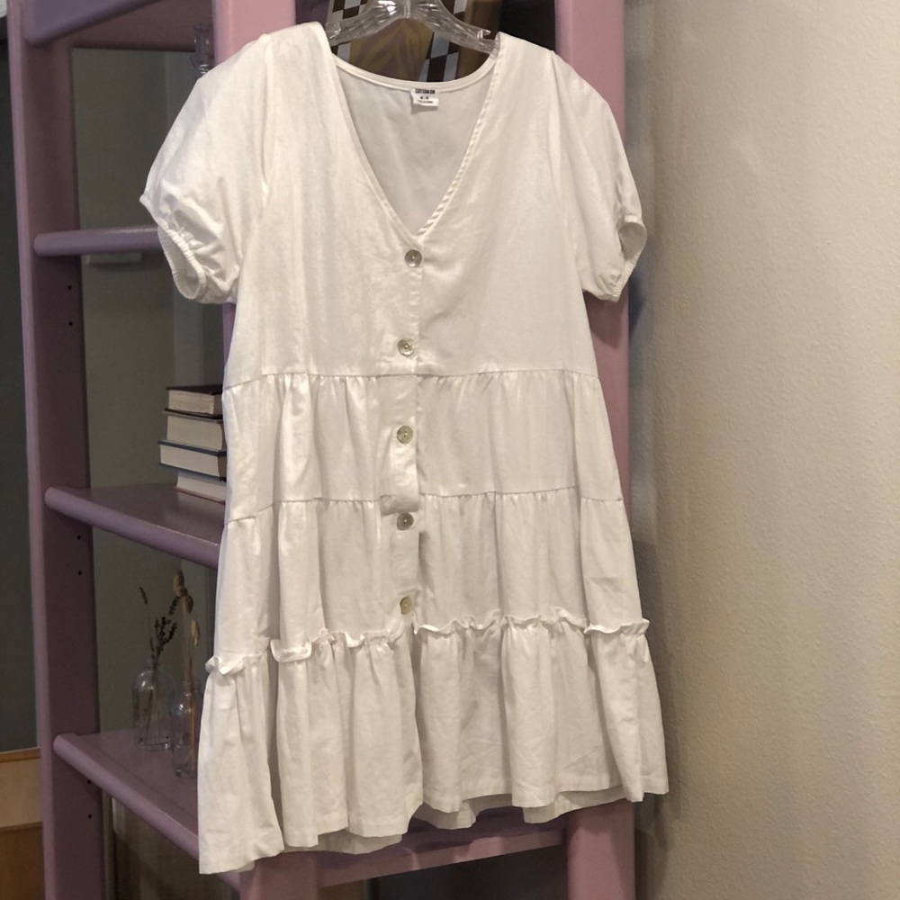 Cotton On White Summer Dress